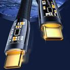 WIWU TM02 USB-C / Type-C to USB-C / Type-C PD Charging Data Cable,Length：2m(Black) - 2