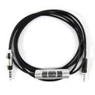 ZS0008 3.5mm to 2.5mm Wired Earphone Cable(Black) - 1