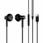 Original Xiaomi Wired Semi-in-ear USB-C / Type-C Interface Headset With Mic(Black) - 1