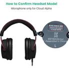 ZS0201 Computer Headset Replacement Microphone for HyperX Cloud Alpha S - 5