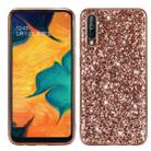 Glittery Powder Shockproof TPU Case for Galaxy A70 (Rose Gold) - 1