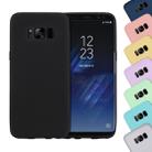 For Galaxy S8 + / G955 Lovely Candy Colors Soft TPU Protective Case(Black) - 1