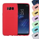 For Galaxy S8 + / G955 Lovely Candy Colors Soft TPU Protective Case(Red) - 1