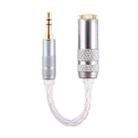 ZS0021 3.5mm Male to 4.4mm Female Balance Adapter Cable (Silver) - 1