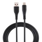 USB 3.0 to USB-C / Type-C Super Fast Charging Data Cable, Cable Length: about 1m (Black) - 1