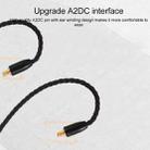 ZS0027 3.5mm to A2DC Headphone Audio Cable for Audio-technica ATH-LS50 E40 E70 CKR100 CKS1100(Brown) - 4