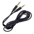 ZS0086 Standard Version Gaming Headphone Audio Cable for Logitech Astro A10 A40 A30 (Black) - 1