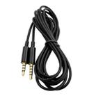 ZS0086 Standard Version Gaming Headphone Audio Cable for Logitech Astro A10 A40 A30 (Black) - 4