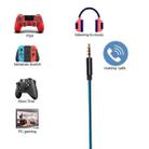 ZS0158 Straight Plug Gaming Headset Audio Cable for SteelSeries Arctis 3 / 5 / 7(Blue) - 4