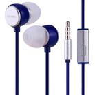 ALEXPRO E110i 1.2m In-Ear Bass Stereo Wired Control Earphones with Mic, For iPhone, iPad, Galaxy, Huawei, Xiaomi, LG, HTC and Other Smartphones(Blue) - 1