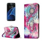For Galaxy S8 + / G9550 Rose Gold Pattern Horizontal Flip Leather Protective Case with Holder & Card Slots & Wallet - 1
