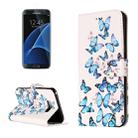 For Galaxy S8 + / G9550 Rose Gold Pattern Horizontal Flip Leather Protective Case with Holder & Card Slots & Wallet - 1