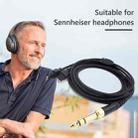 ZS0204 Headphone Audio Cable for Sennheiser HD580 HD600 HD650 HD660S (Black) - 5