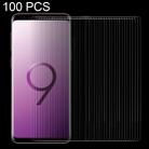 100 PCS for Galaxy S9 0.26mm 9H Surface Hardness 2.5D Curved Edge Non-full Screen Tempered Glass Front Screen Protector - 1