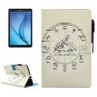 For Galaxy Tab E 9.6 / T560 Twelve Constellations Pattern Horizontal Flip Leather Case with Holder & Wallet & Card Slots & Sleep / Wake-up Function & Pen Slot - 1