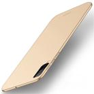 MOFI Frosted PC Ultra-thin Hard Case for Galaxy A70 (Gold) - 1
