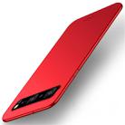MOFI Frosted PC Ultra-thin Hard Case for Galaxy S10 5G (Red) - 1