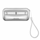 WK VA02 Ultra Thin Metal Wireless Bluetooth Earphone (Silver) - 1