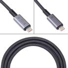 10Gbps 8K USB-C/Type-C to USB-C/Type-C Video Cable Compatible with USB 3.2, Length: 1m(Black) - 3