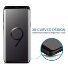 Case Friendly Screen Curved Tempered Glass FilmTempered Glass For Galaxy S9+(Black) - 4