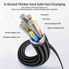 JOYROOM S-AC066A4 66W USB-A to USB-C / Type-C Digital Display Fast Charging Data Cable, Cable Length:1.2m - 6