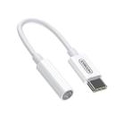 JOYROOM SH-C1 Type-C / USB-C to 3.5mm Digital Audio Converter Adapter (White) - 1
