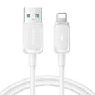 JOYROOM S-AL012A14 Multi-Color Series 2.4A USB to 8 Pin Fast Charging Data Cable, Length:2m (White) - 1