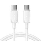 JOYROOM S-CC100A14 Multi-Color Series 65W USB-C / Type-C to USB-C / Type-C Fast Charging Data Cable, Length:1.2m (White) - 1