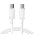 JOYROOM S-CC100A14 Multi-Color Series 100W USB-C / Type-C to USB-C / Type-C Fast Charging Data Cable, Length:2m (White) - 1
