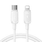JOYROOM S-CL020A14 Multi-Color Series 20W USB-C / Type-C to 8 Pin Fast Charging Data Cable, Length:1.2m (White) - 1