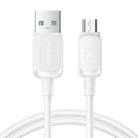 JOYROOM S-AM018A14 Multi-Color Series 2.4A USB to Micro USB Fast Charging Data Cable, Length:2m(White) - 1