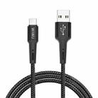 WIWU G20 1.2m 2.4A USB to Type-C/USB-C Gear Data Sync Charging Cable - 1