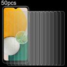 50pcs 0.26mm 9H 2.5D High Aluminum Tempered Glass Film For Samsung Galaxy A13 4G / A13 / A23 5G - 1