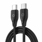 WIWU Pioneer Series Wi-C002 PD67W USB-C / Type-C to USB-C / Type-C Fast Charging Data Cable, Length: 1m (Black) - 1