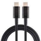 PD 5A USB-C / Type-C Male to USB-C / Type-C Male Fast Charging Cable, Cable Length: 2m (Black) - 1