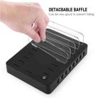 006L Multi-function 50W DC5V/10A (Max) Output (Low Power) 8 Ports USB Detachable Charging Station Smart Charger(Black) - 4