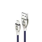 Teclast  1.0m  Micro to USB V0 Flame Retardant TPE Data Cable(Sapphire Blue) - 1