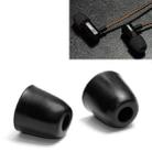 A Pair KZ Soft Memory Foam Earbuds For All In-Ear Earphone(Black) - 1