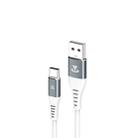 Teclast  1.0m  Micro to USB V0 High-elastic TPE Data Cable(White) - 1