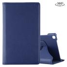 Litchi Texture Rotating ClassicBusiness Horizontal Flip Leather Case for Galaxy Tab A 8.0 T290 / T295 (2019), with Holder (Blue) - 1