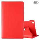 Litchi Texture Rotating ClassicBusiness Horizontal Flip Leather Case for Galaxy Tab A 8.0 T290 / T295 (2019), with Holder (Red) - 1