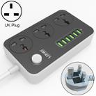 LDNIO SC3604 6 x USB Ports Multi-function Travel Home Office Socket, Cable Length: 2m, Big UK Plug - 1