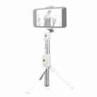 K10 Bluetooth 4.0 Mobile Phone Adjustable Bluetooth Selfie Stick Self-timer Pole Tripod (White) - 1