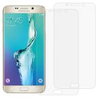 2 PCS 3D Curved Full Cover Soft PET Film Screen Protector for Galaxy S6 Edge + - 1