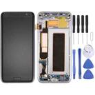 Original LCD Screen and Digitizer Full Assembly with Frame & Charging Port Board & Volume Button & Power Button for Galaxy S7 Edge / G9350(Black) - 1