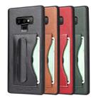 Fierre Shann Full Coverage Protective Leather Case for Galaxy Note9,  with Holder & Card Slot(Black) - 10