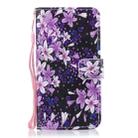 Lily Pattern Horizontal Flip Leather Case for Galaxy M10, with Holder & Card Slots & Wallet - 1
