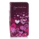 Letter Heart Pattern Horizontal Flip Leather Case for Galaxy A10, with Holder & Card Slots & Wallet - 1