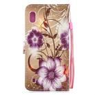 Lotus Pattern Horizontal Flip Leather Case for Galaxy A10, with Holder & Card Slots & Wallet - 3