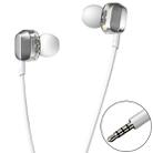 WK Y9 3.5mm In-Ear Double Moving Coil HIFI Stereo Wired Earphone (White) - 1